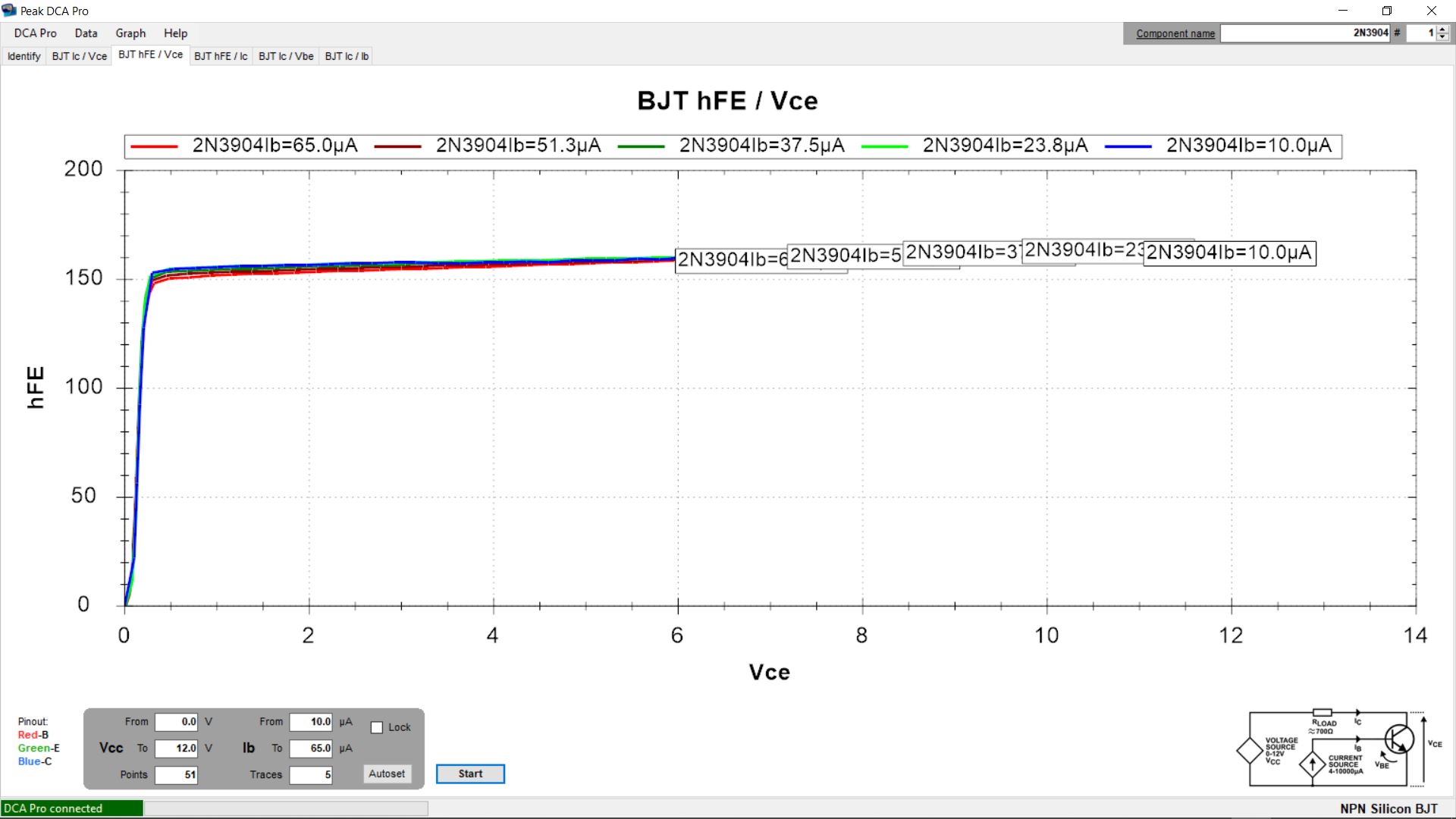 Testing Transistor DC Gain (hFE) in My Lab – Biophysics Lab